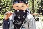 Boy Dressed as Bandit